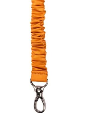 Lug Bungee Key Clip. Amber yellow. NWT